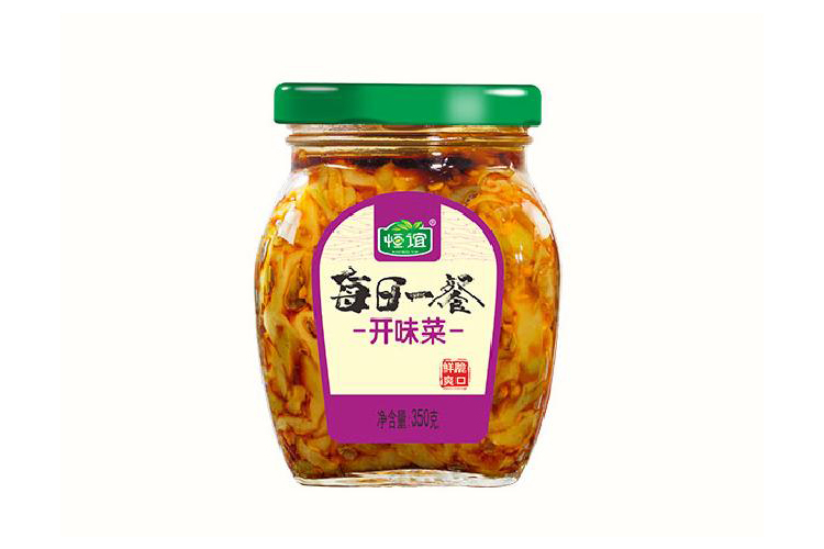 恒谊开味菜350G